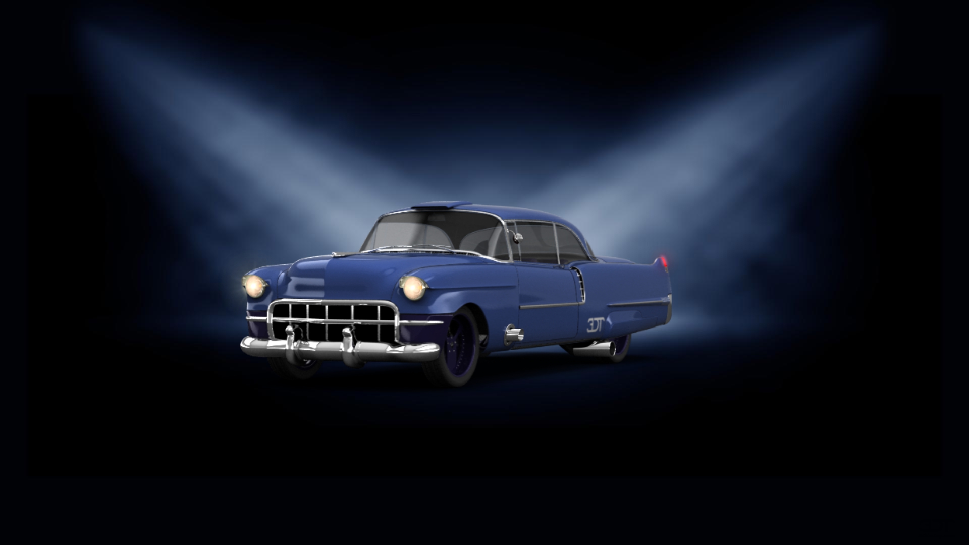 Cadillac De Ville Coupe 1956 tuning