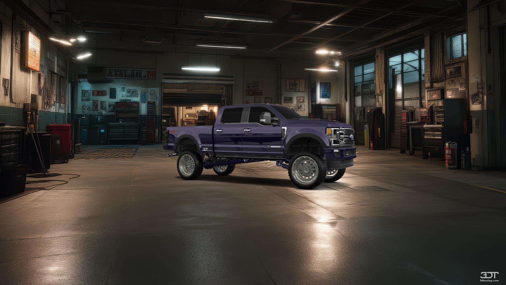 Ford F-250 4 Door pickup truck 2021 tuning