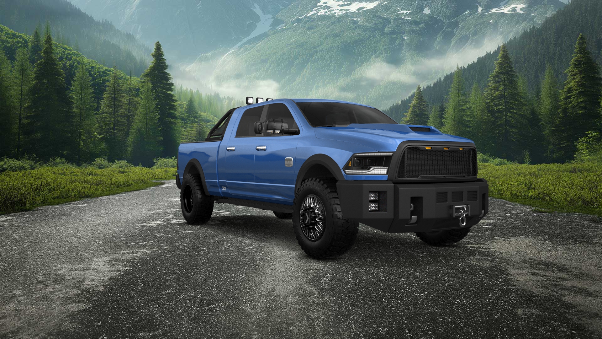 Dodge Ram 2500 Mega Cab 6.4 ft box 4 Door pickup truck 2010