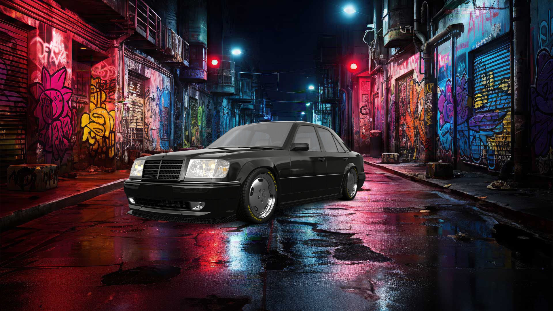 Mercedes E-Class Sedan 1984 tuning