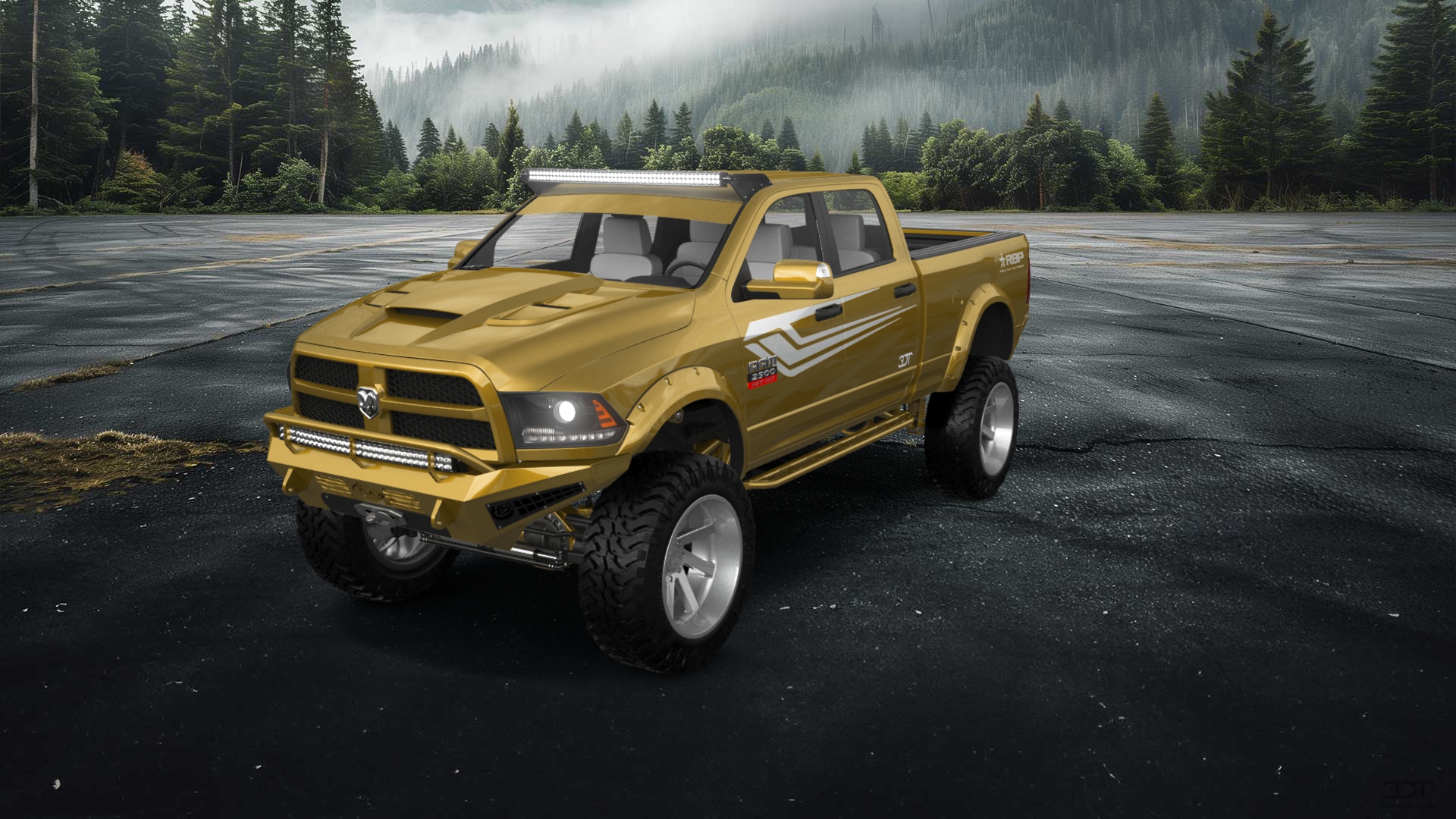 Dodge Ram 2500 4 Door Truck 2014