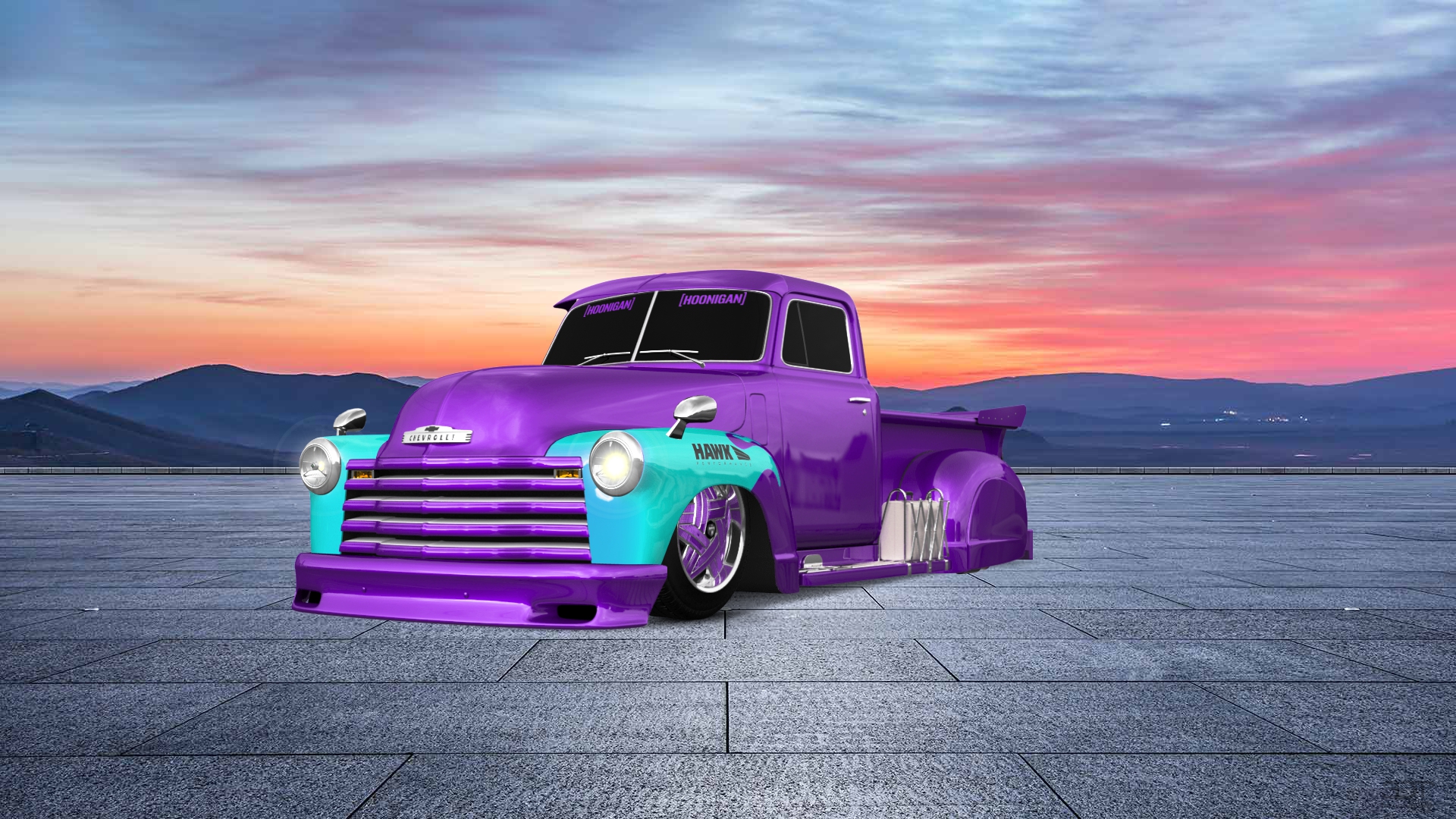 Chevrolet 3100 2 Door pickup truck 1950 tuning