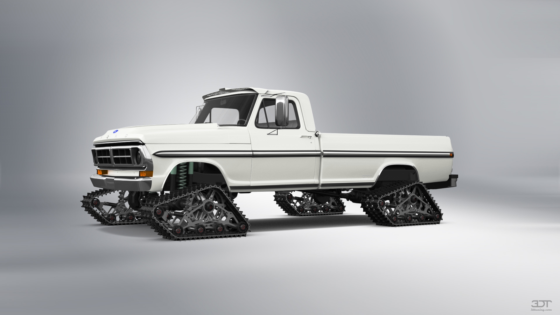 Ford F-250 2 Door pickup truck 1971 tuning