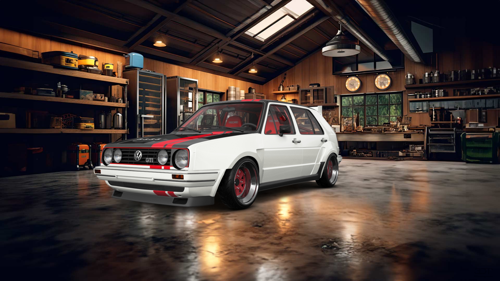 Volkswagen Golf Mk2 5 Door Hatchback 1983 tuning