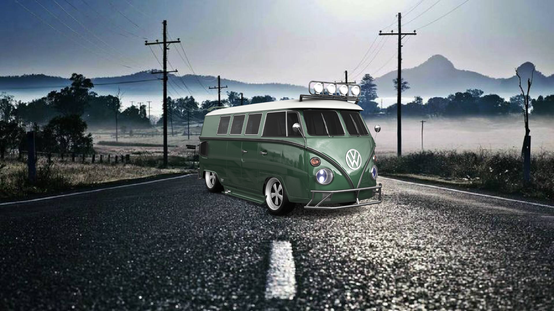 Volkswagen T1 Van 1950 tuning