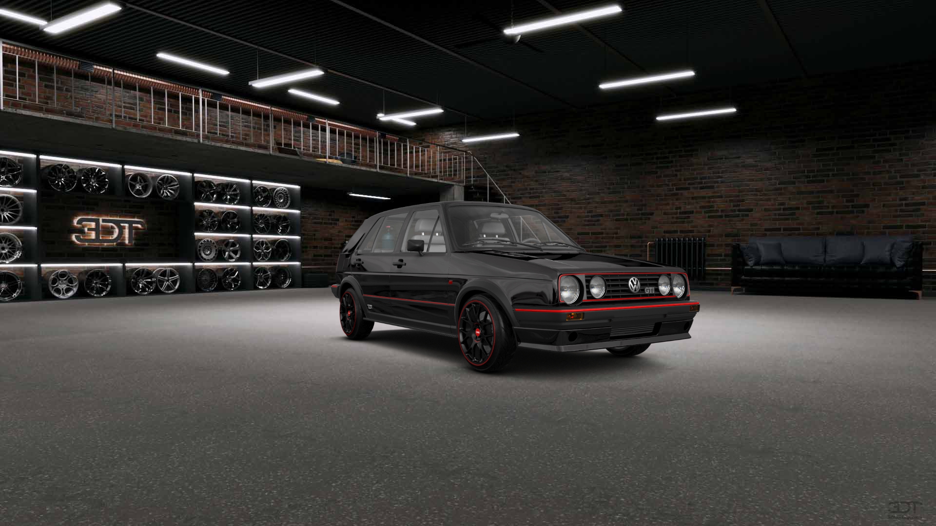 Volkswagen Golf Mk2 5 Door Hatchback 1983 tuning