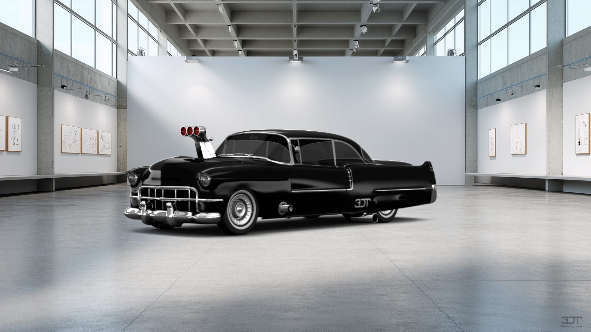 Cadillac De Ville Coupe 1956 tuning