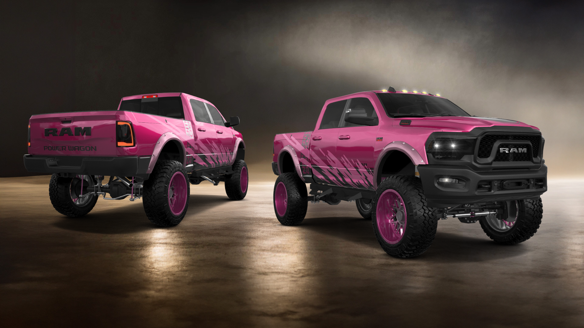 Dodge Ram 2500 4 Door pickup truck 2020 tuning