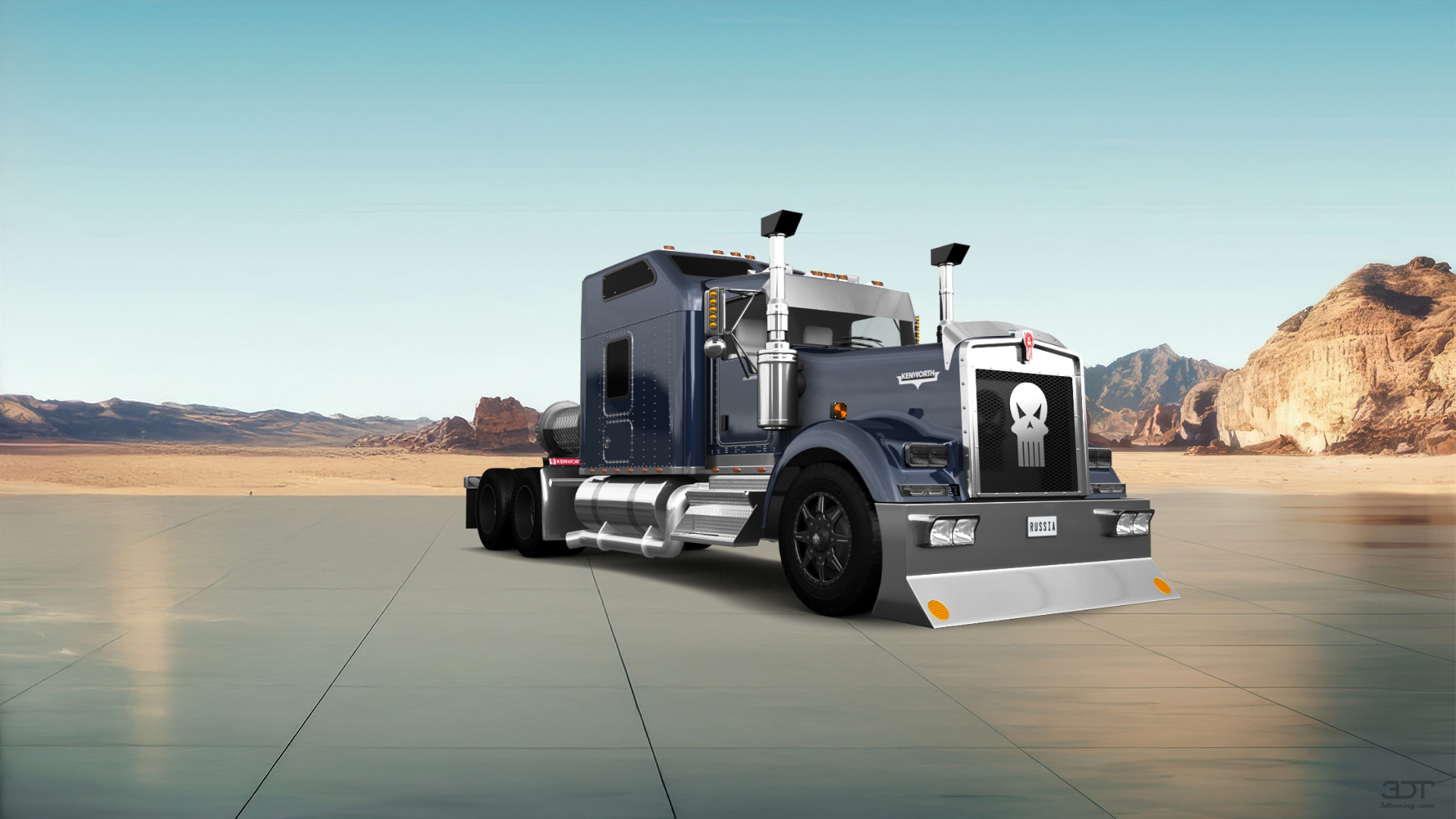 Kenworth W900 Sleeper Cab Truck 2015 tuning