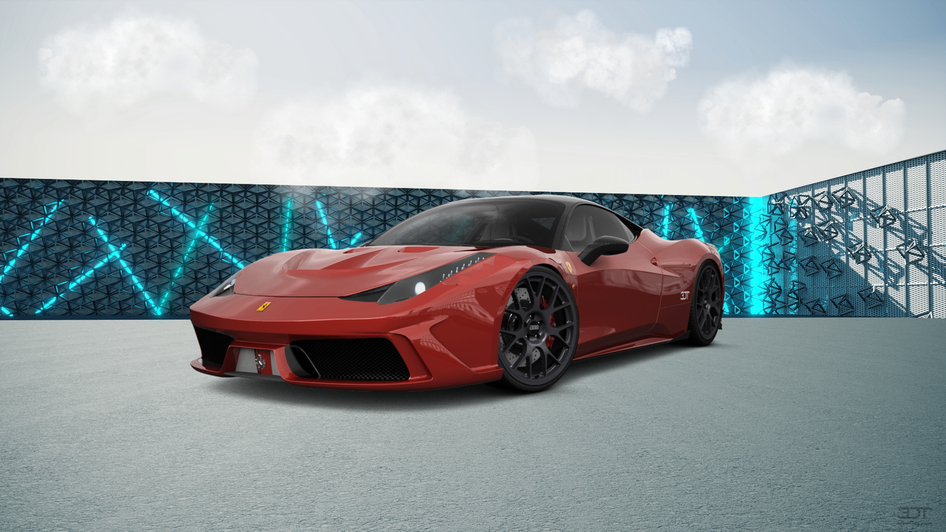 Ferrari 458 Italia 2 door spider 2010 tuning