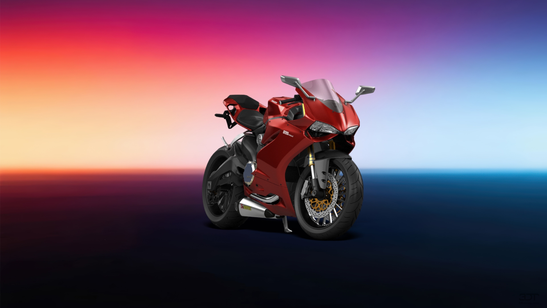 Ducati 899 Panigale Sport Bike 2015