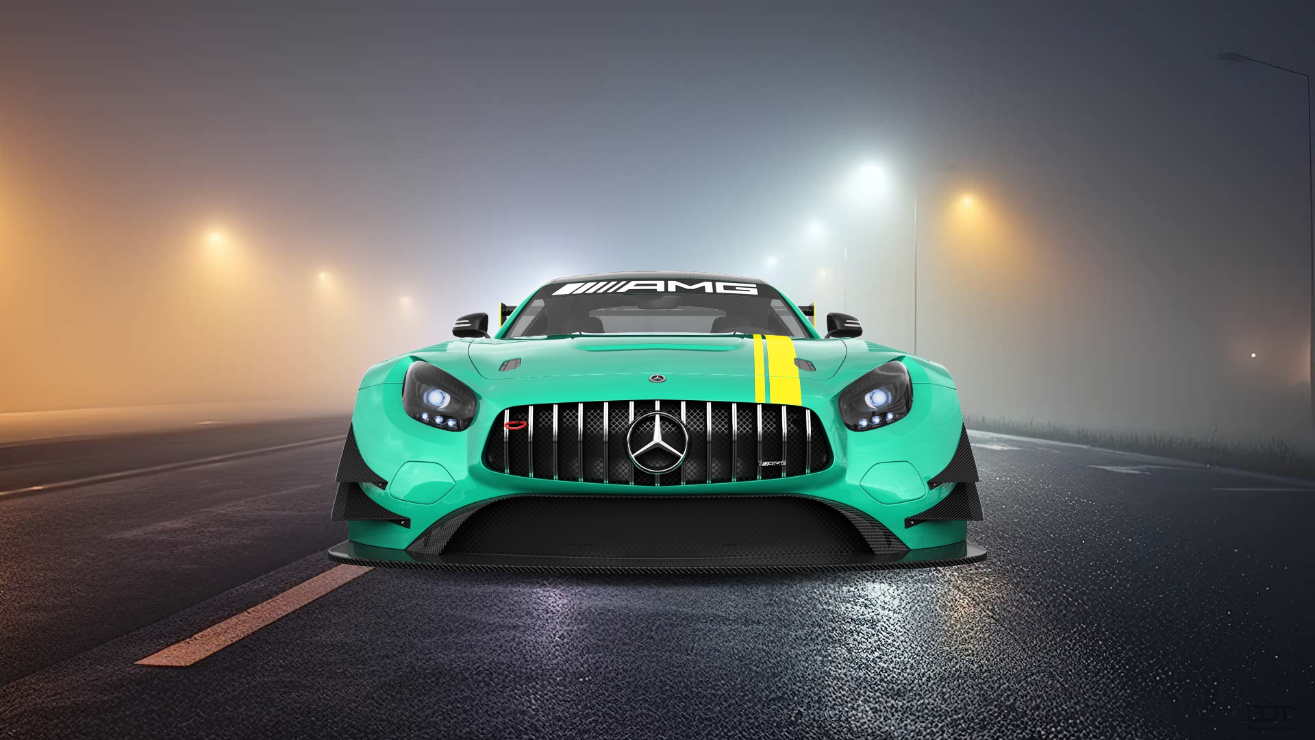 Mercedes AMG GT 2 door fastback coupe 2016