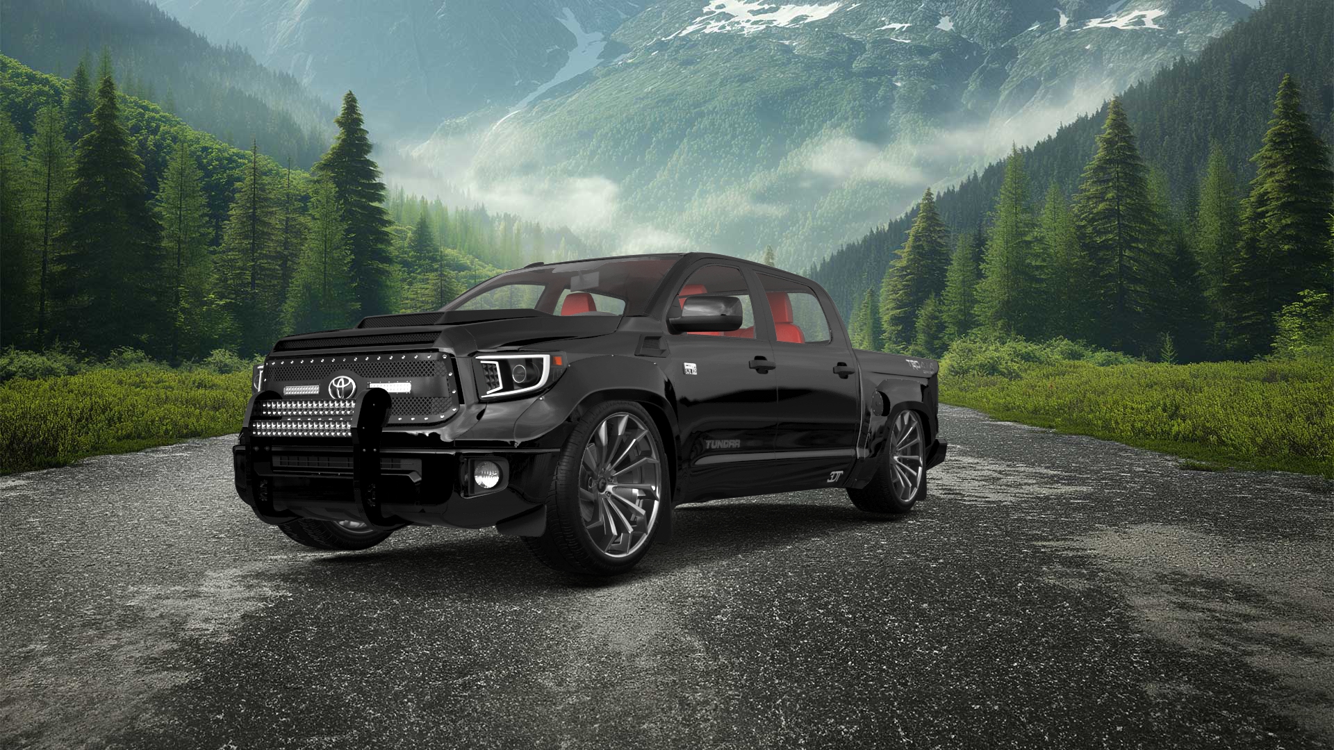 Toyota Tundra 4 Door pickup truck 2018 tuning