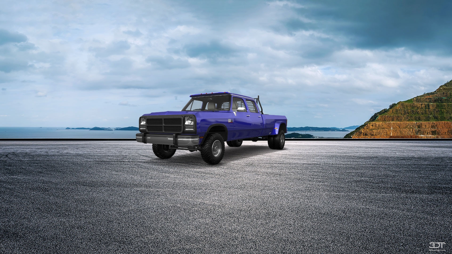 Dodge Ram 350 4 Door pickup truck 1991