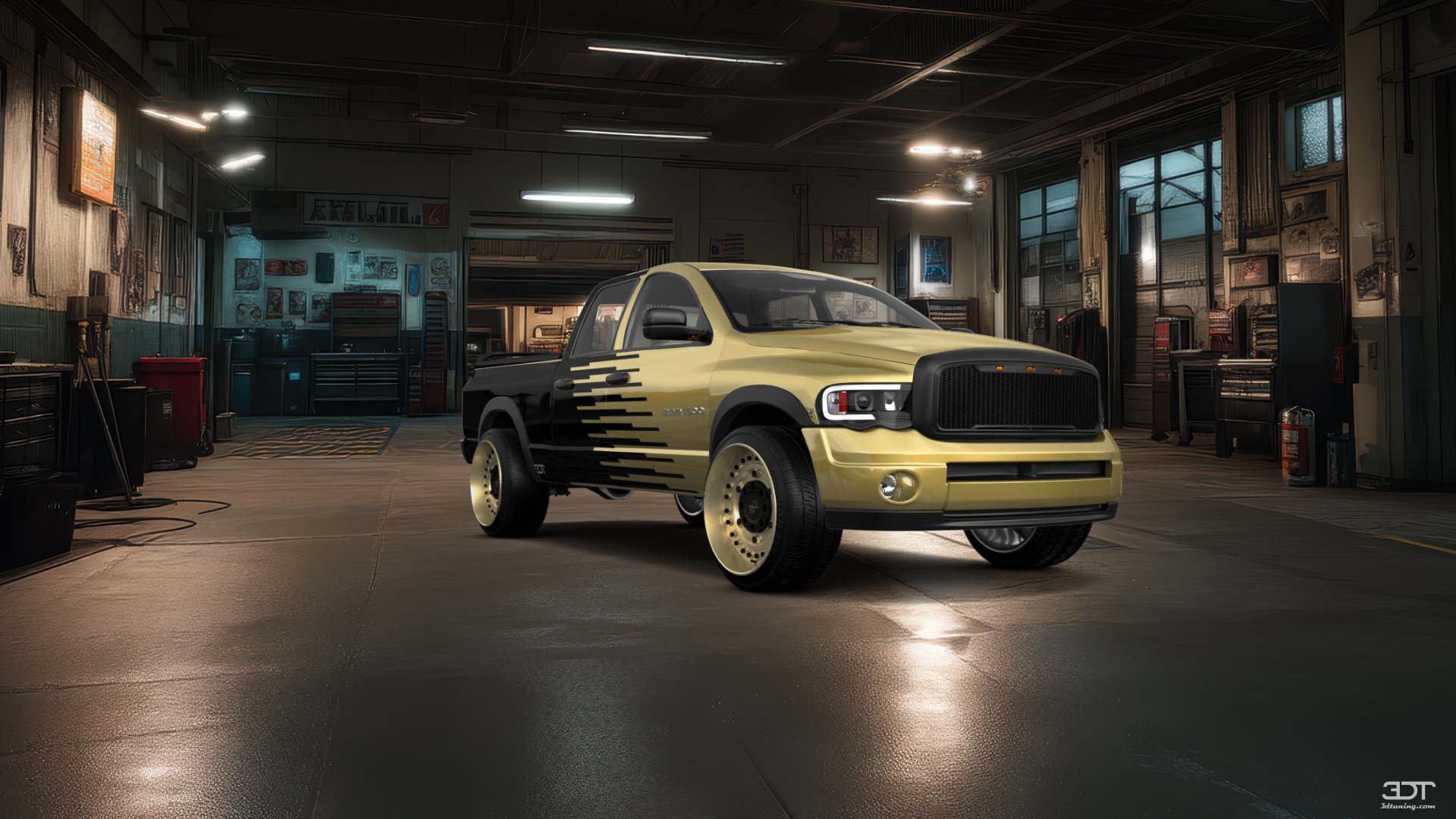 Dodge Ram 1500 6.4 ft box 4 Door pickup truck 2002 tuning
