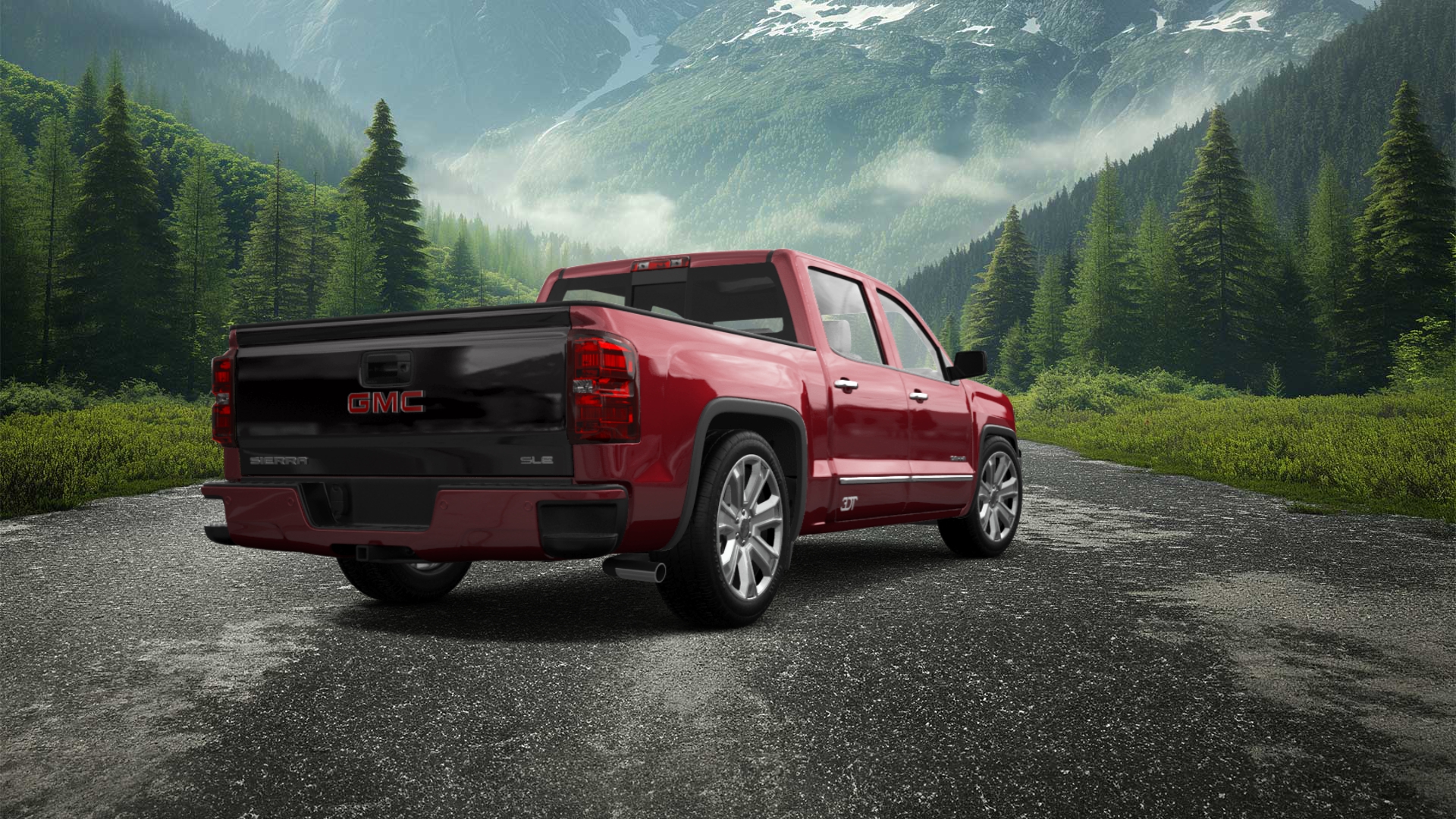 GMC Sierra 1500 Crew Cab 4 Door pickup truck 2016 tuning