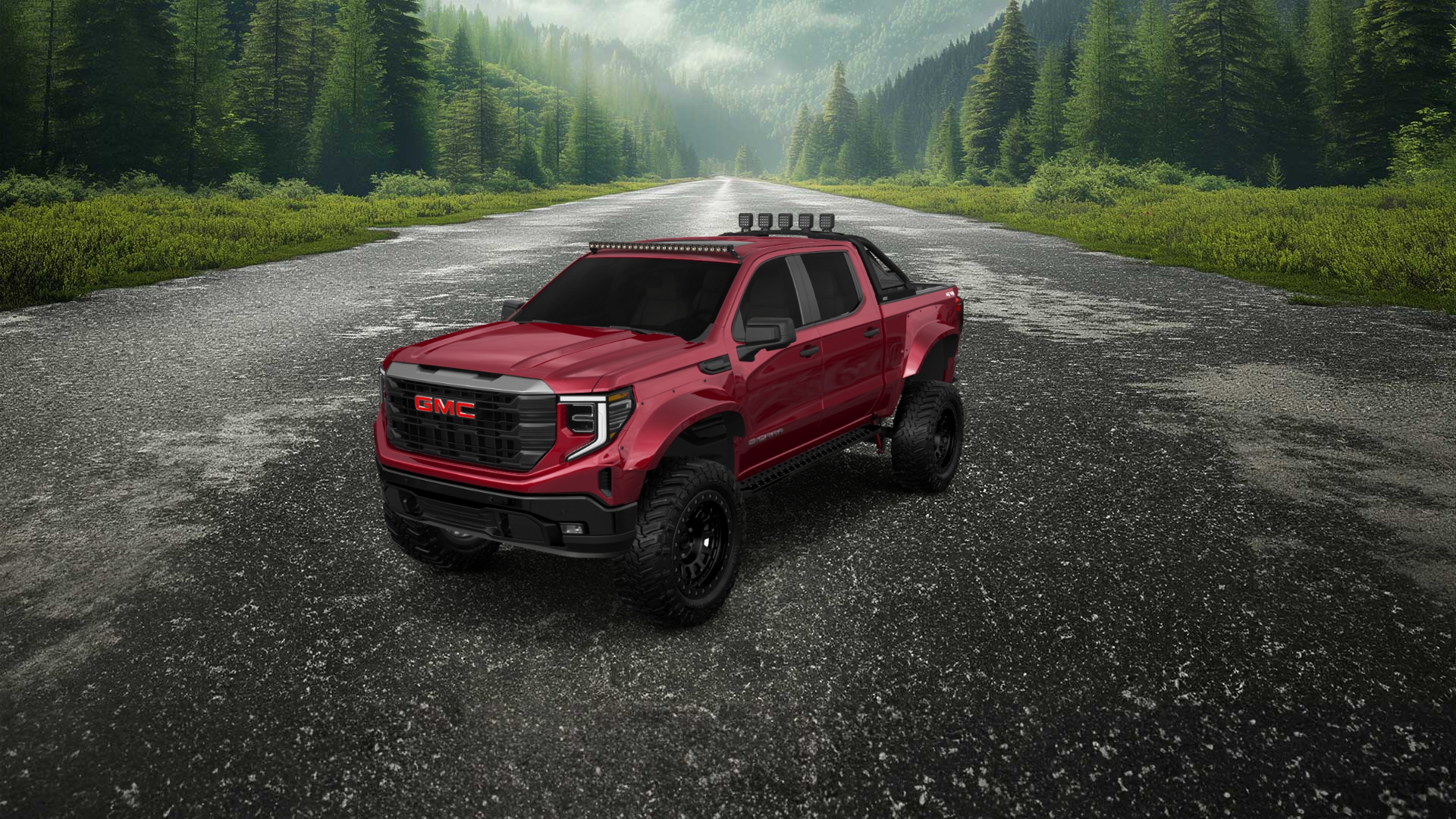 GMC Sierra 1500 Crew Cab 5.8 ft box 4 Door pickup truck 2023