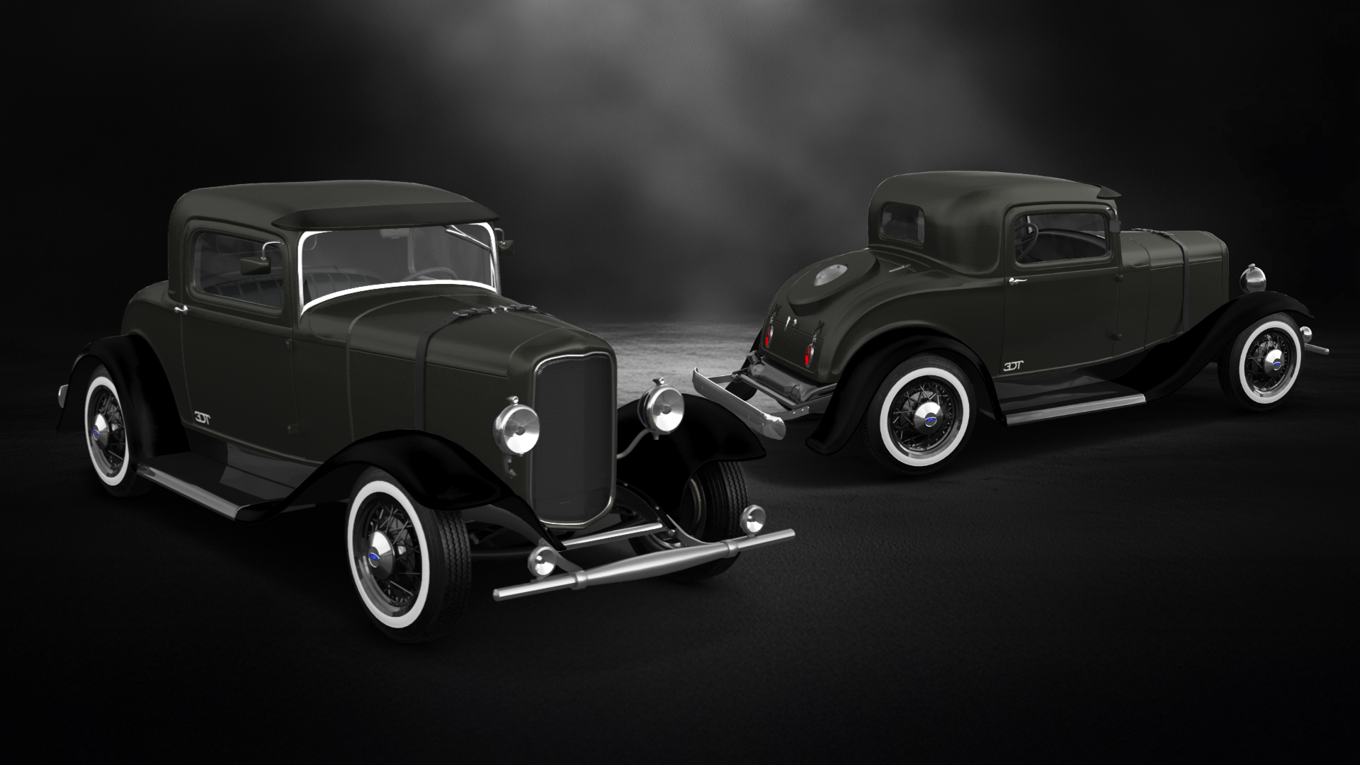 Ford Model B Deluxe 2 Door Coupe 1932