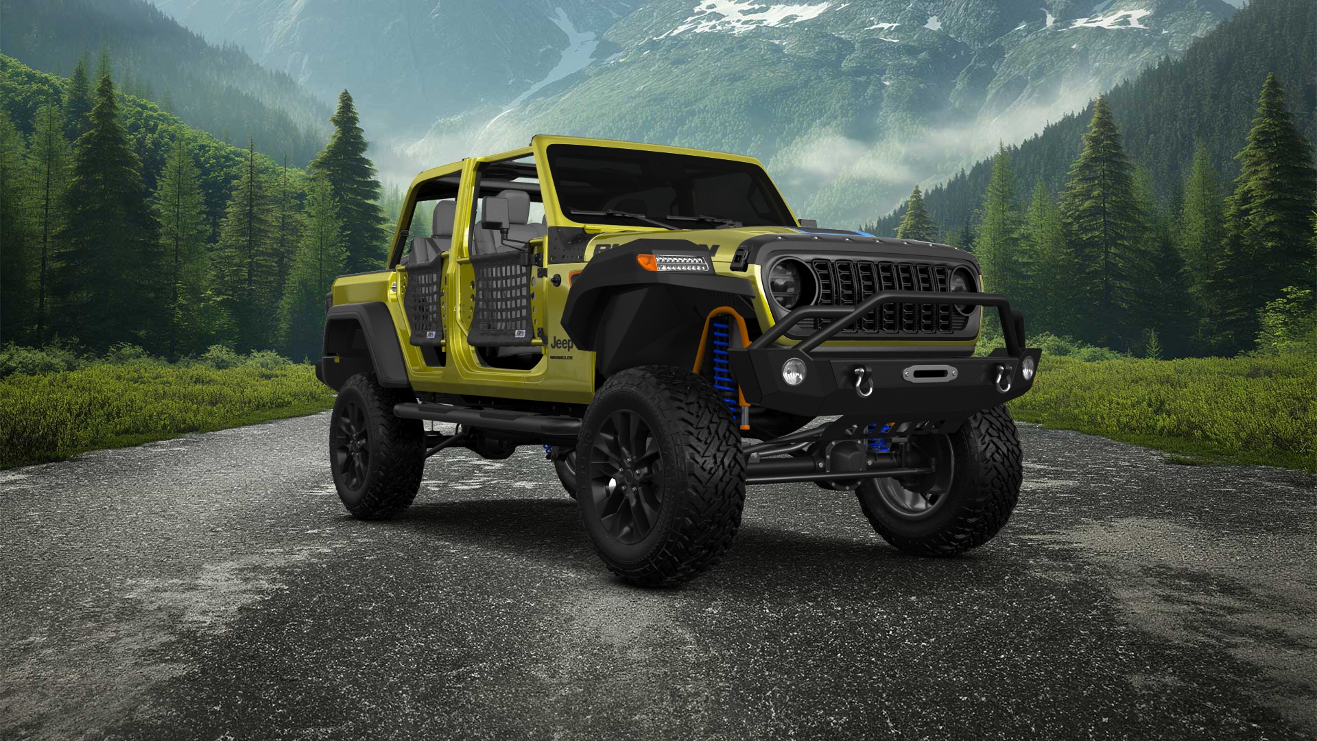 Jeep Wrangler JL 4 Door SUV 2024