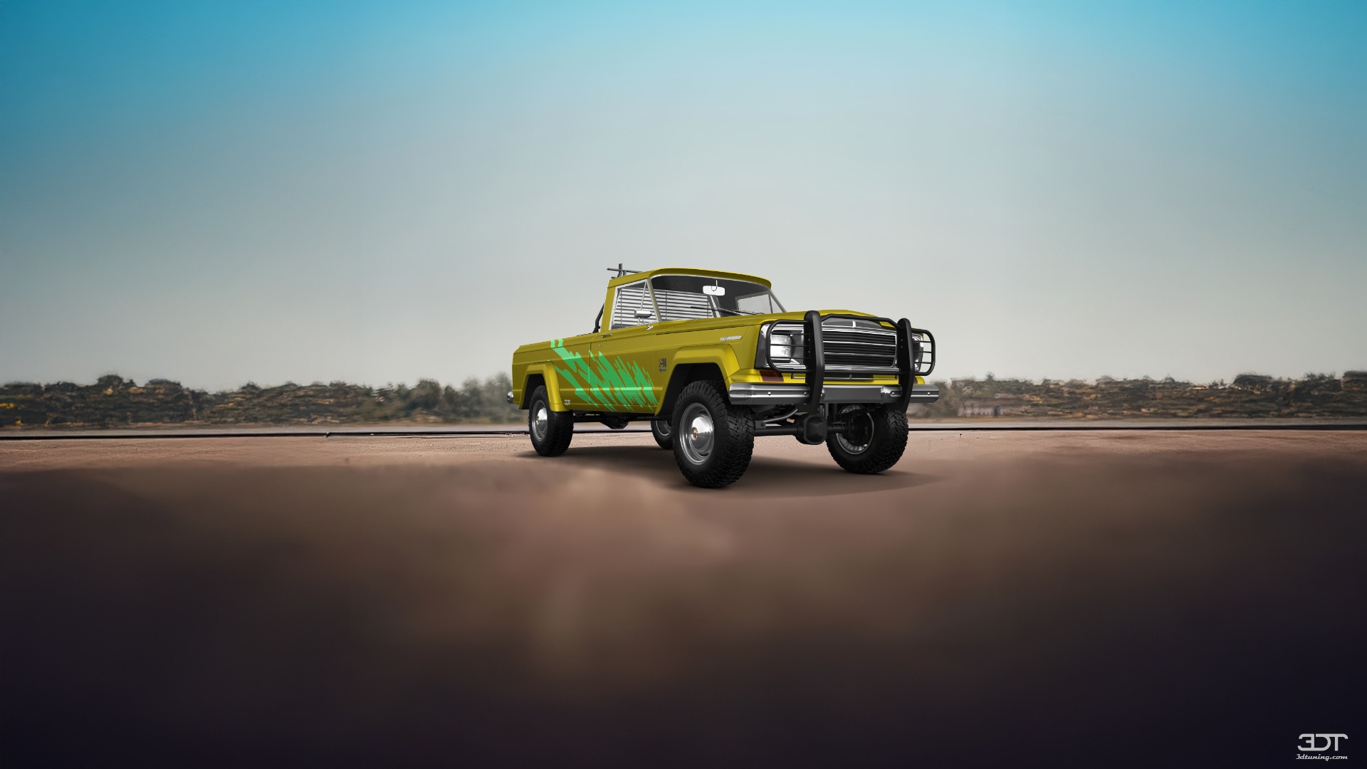 Jeep Gladiator SJ 2 Door pickup truck 1988 tuning