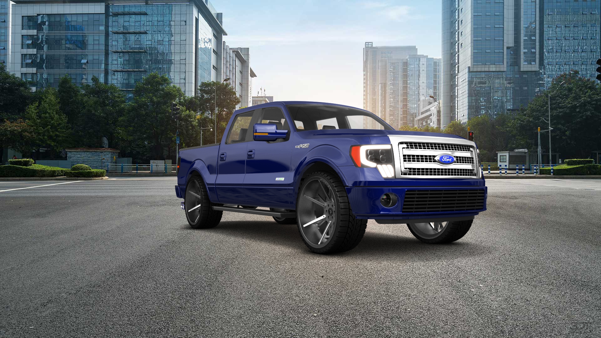 Ford F-150 Crew Cab 4 Door pickup truck 2013 tuning