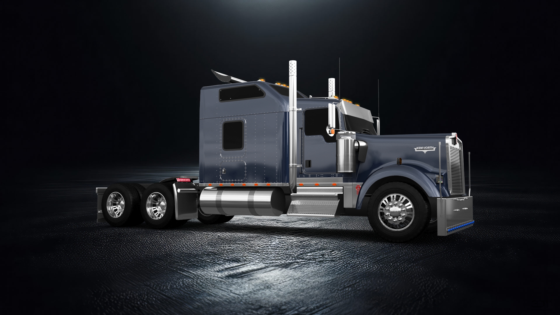 Kenworth W900 Sleeper Cab Truck 2015