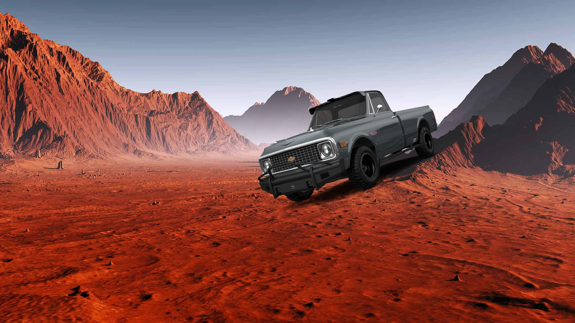 Chevrolet C-10 Cheyenne 2 Door pickup truck 1972