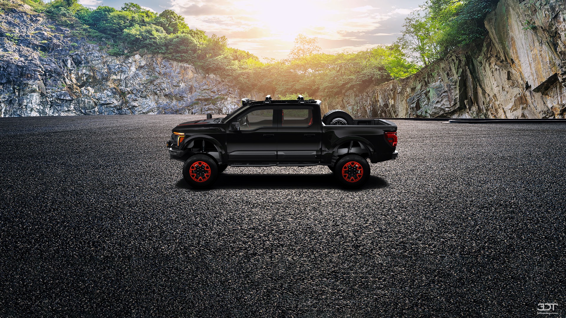 Ford F-150 Raptor 4 Door pickup truck 2024 tuning