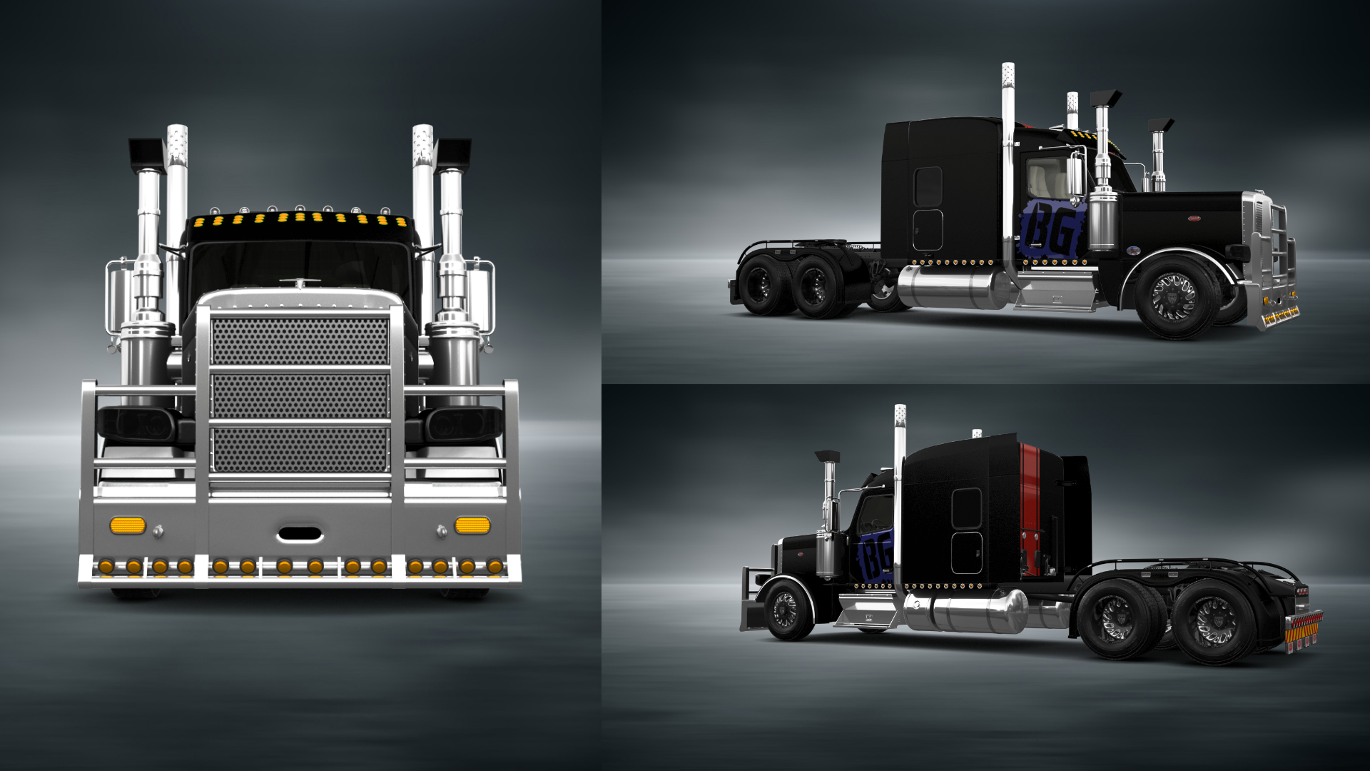 Peterbilt 589 Sleeper Cab Truck 2024 tuning