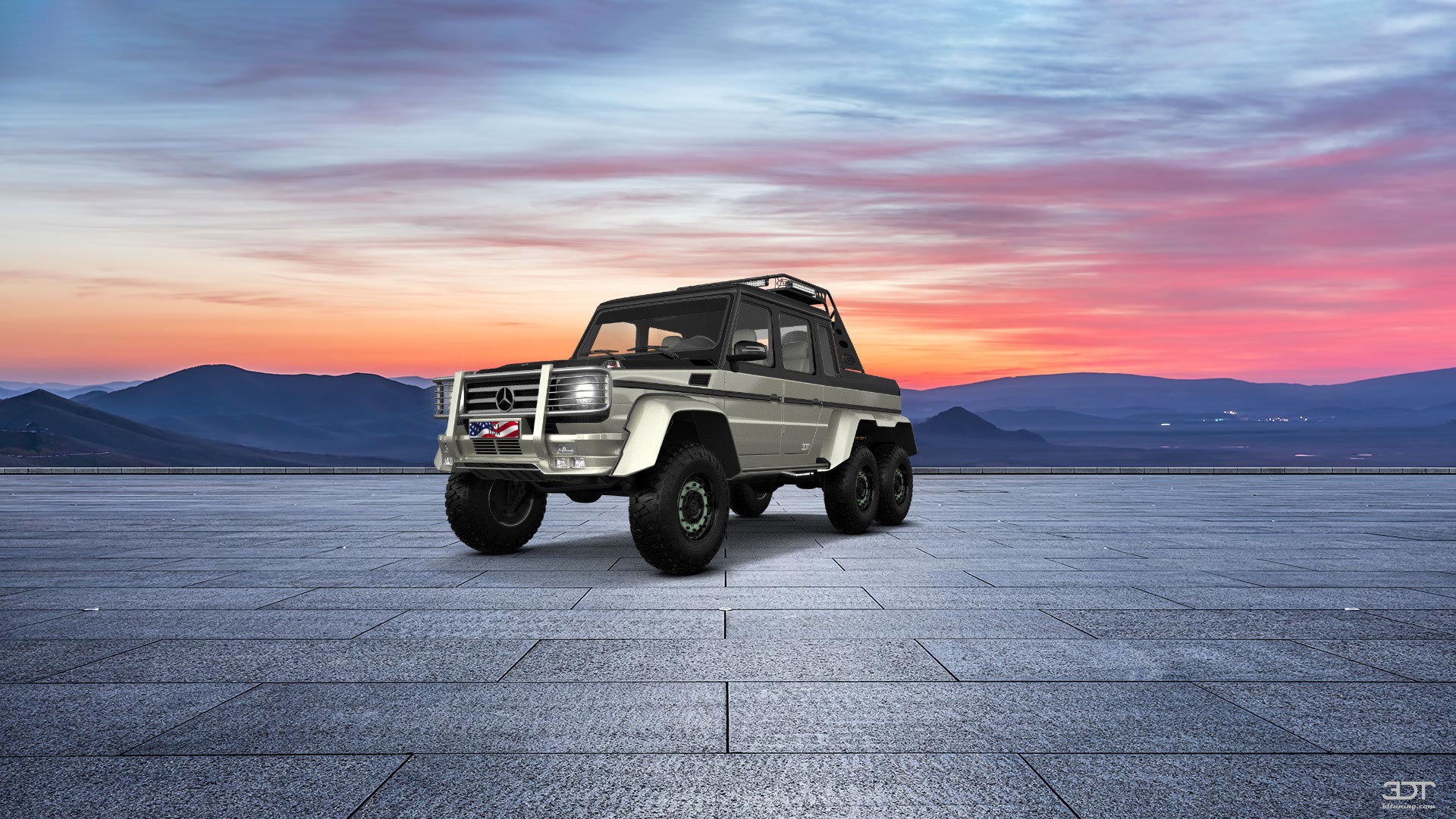 Mercedes G 63 AMG 6x6 4 Door pickup truck 2013
