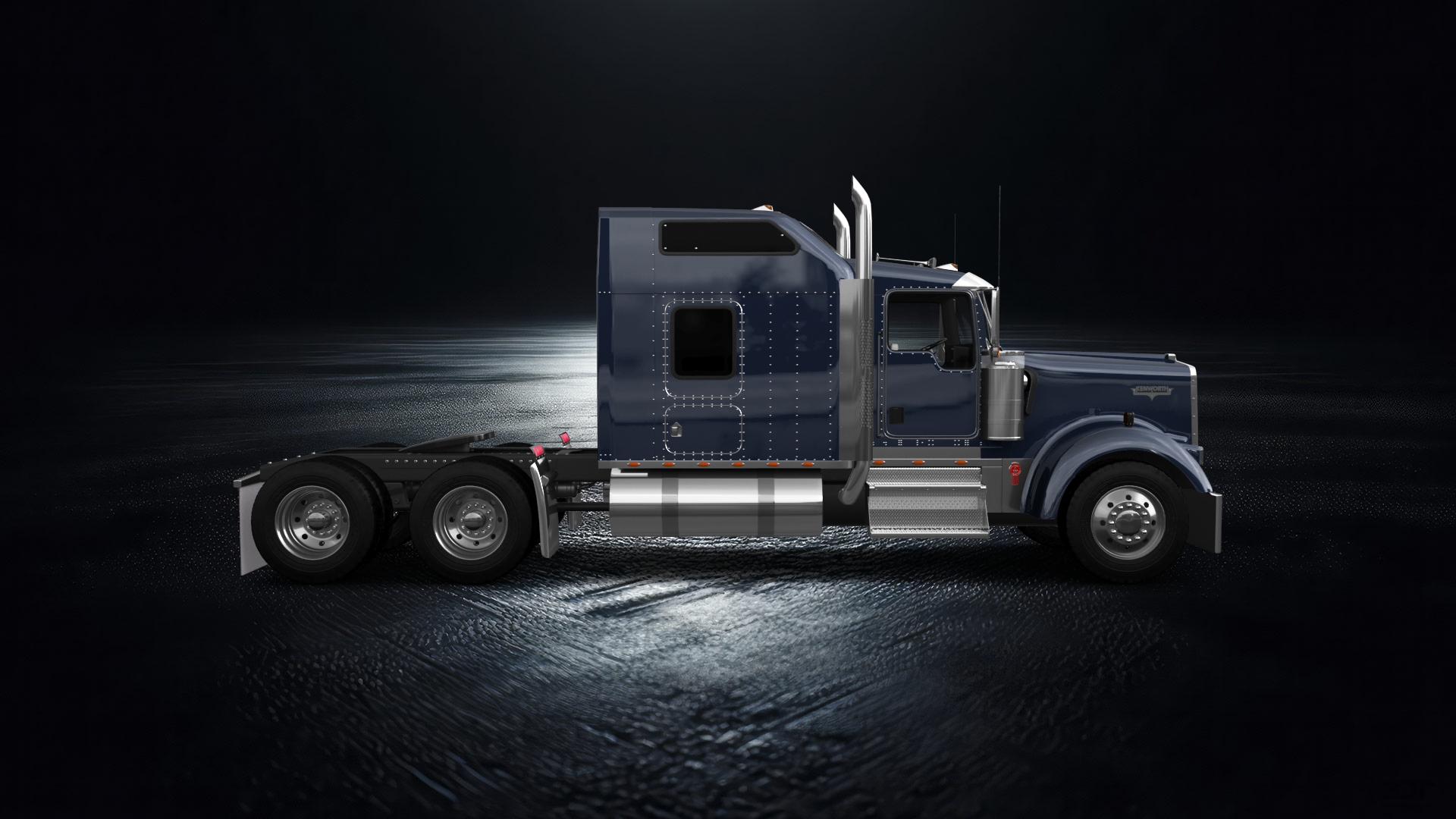 Kenworth W900 Sleeper Cab Truck 2015
