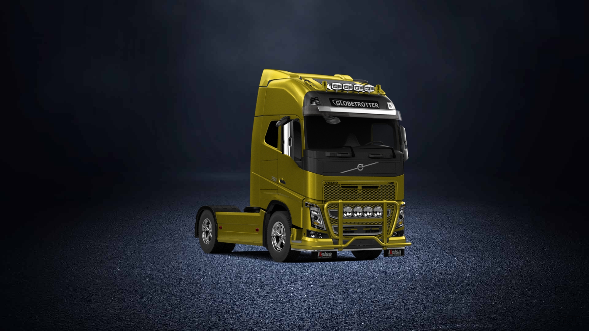 Volvo FH16 Globetrotter XL Cab Truck 2013 tuning