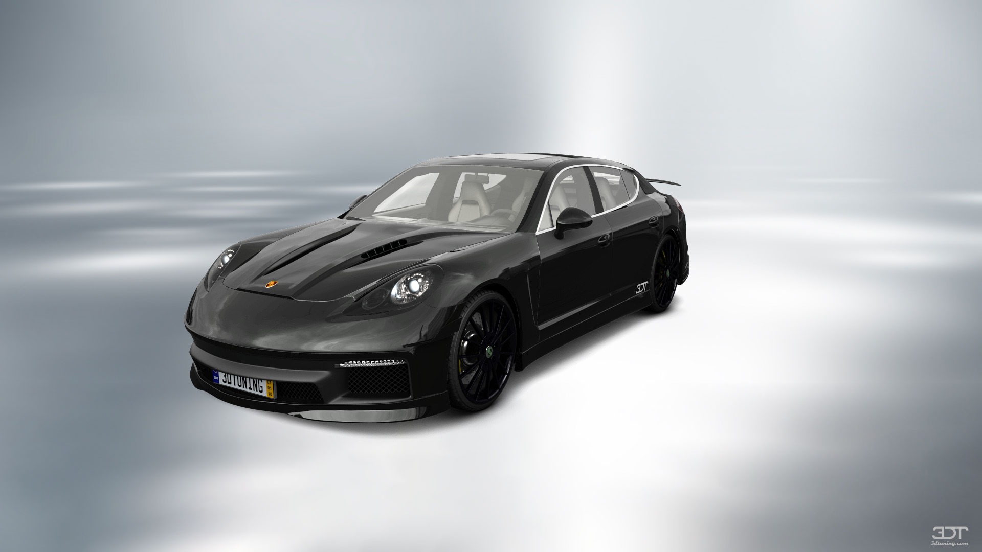 Porsche Panamera 4 door fastback saloon 2011