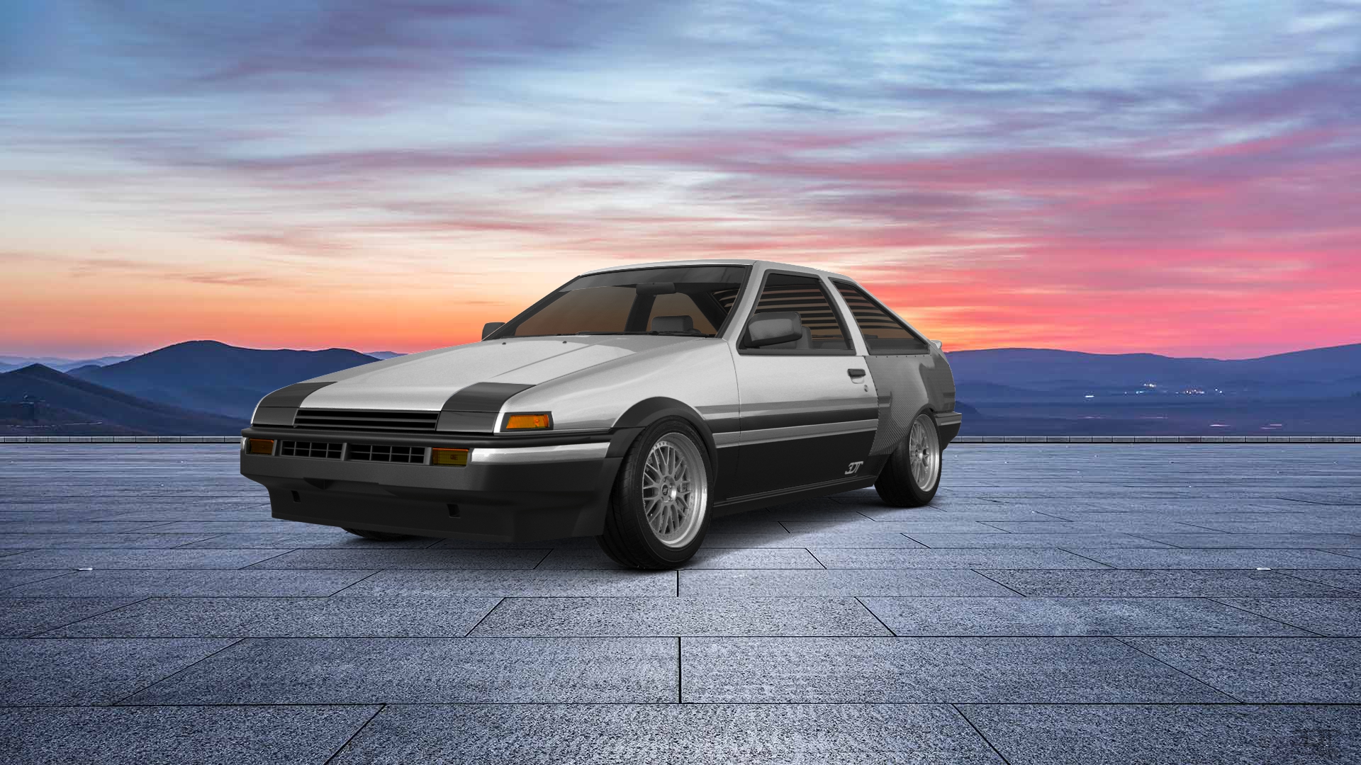 Toyota AE86 3 Door Hatchback 1985 tuning