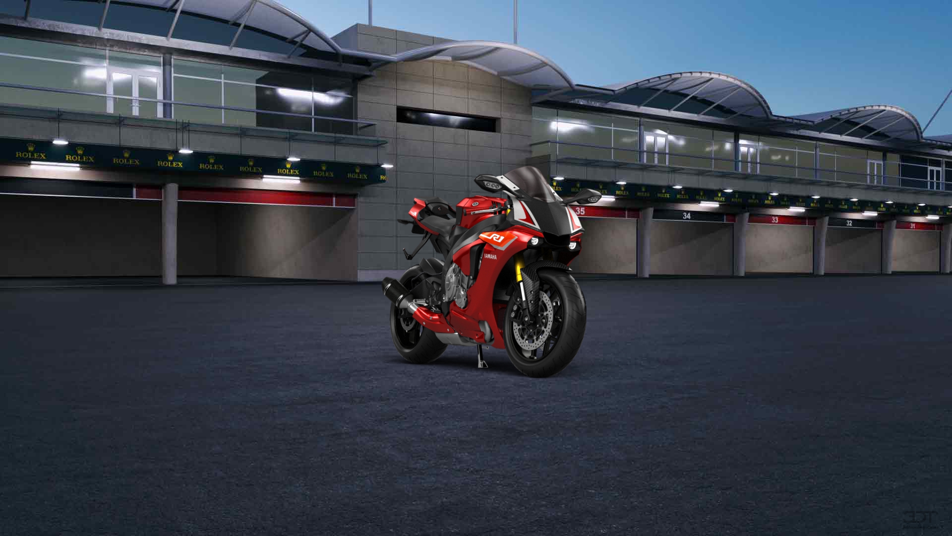 Yamaha YZF R1 Sport Bike 2015 tuning