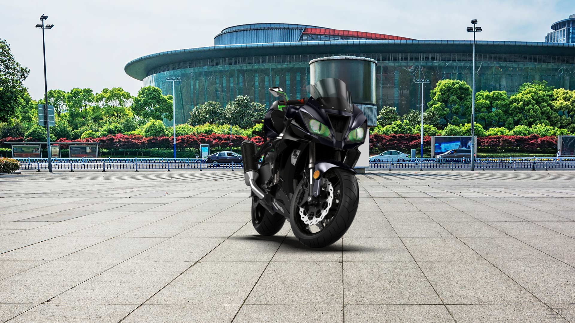 Kawasaki Ninja ZX 6R Sport Bike 2015