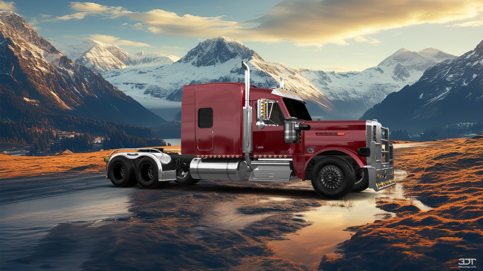 Peterbilt 589 Sleeper Cab Truck 2024 tuning