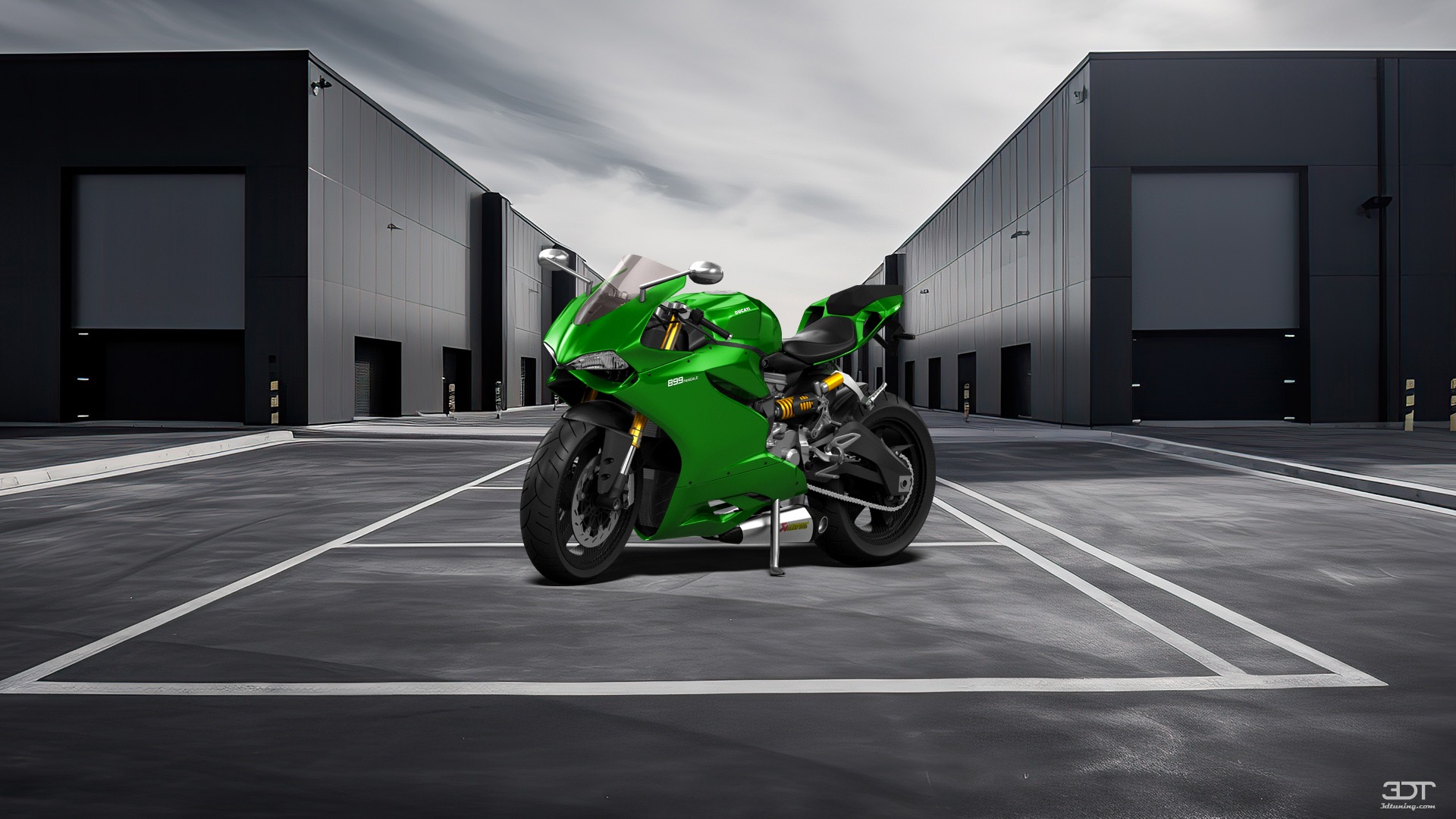 Ducati 899 Panigale Sport Bike 2015 tuning