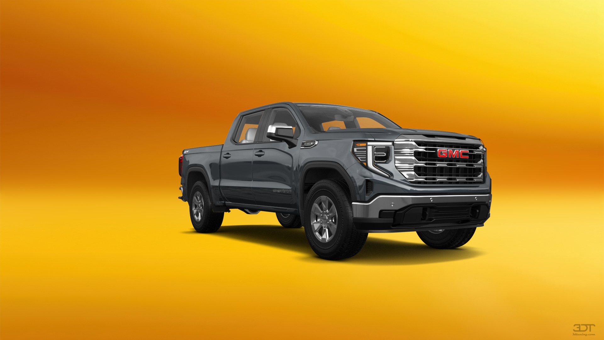 GMC Sierra 1500 Crew Cab 5.8 ft box 4 Door pickup truck 2023 tuning