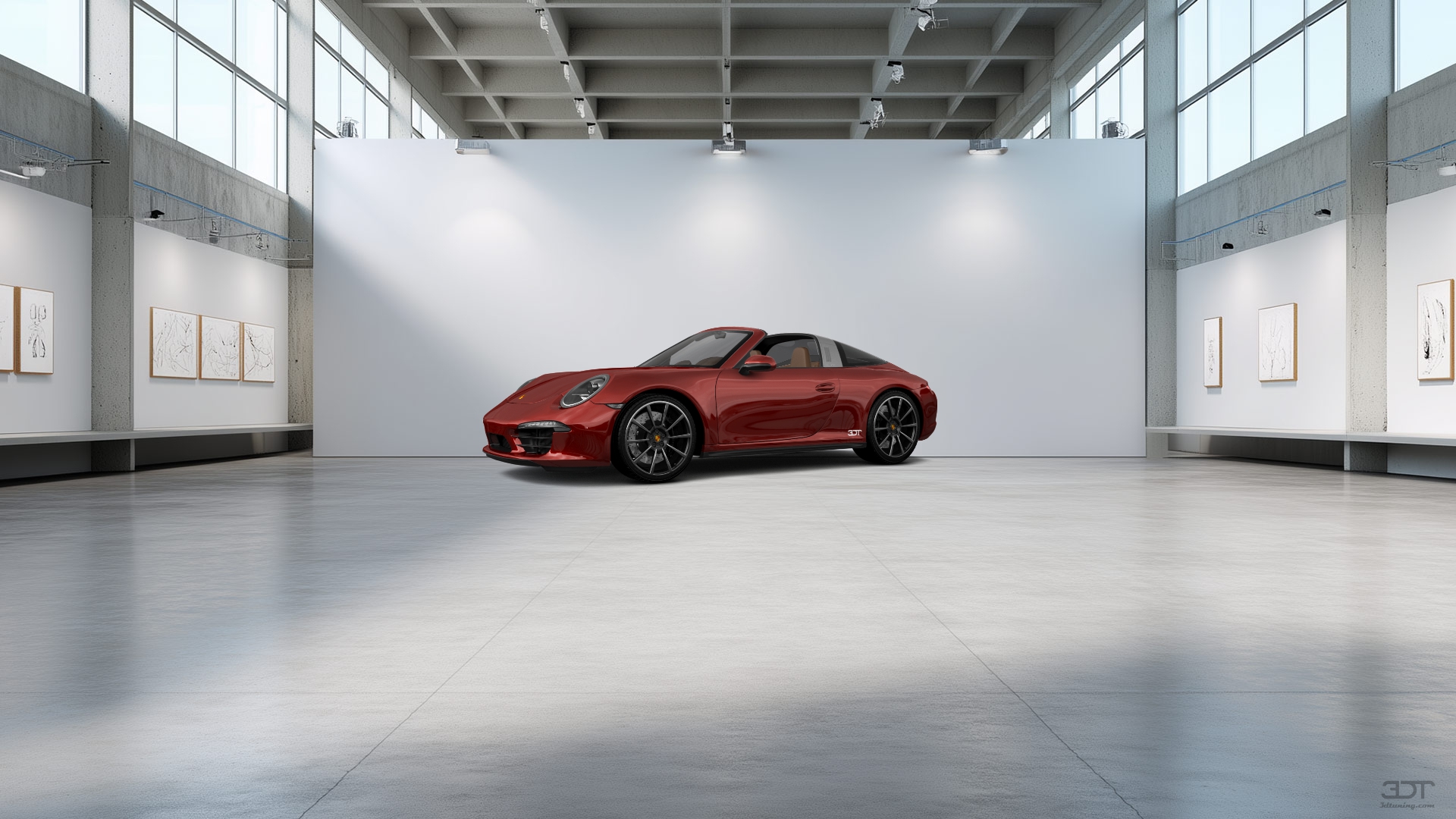 Porsche 911 Carrera Targa top 2014 tuning