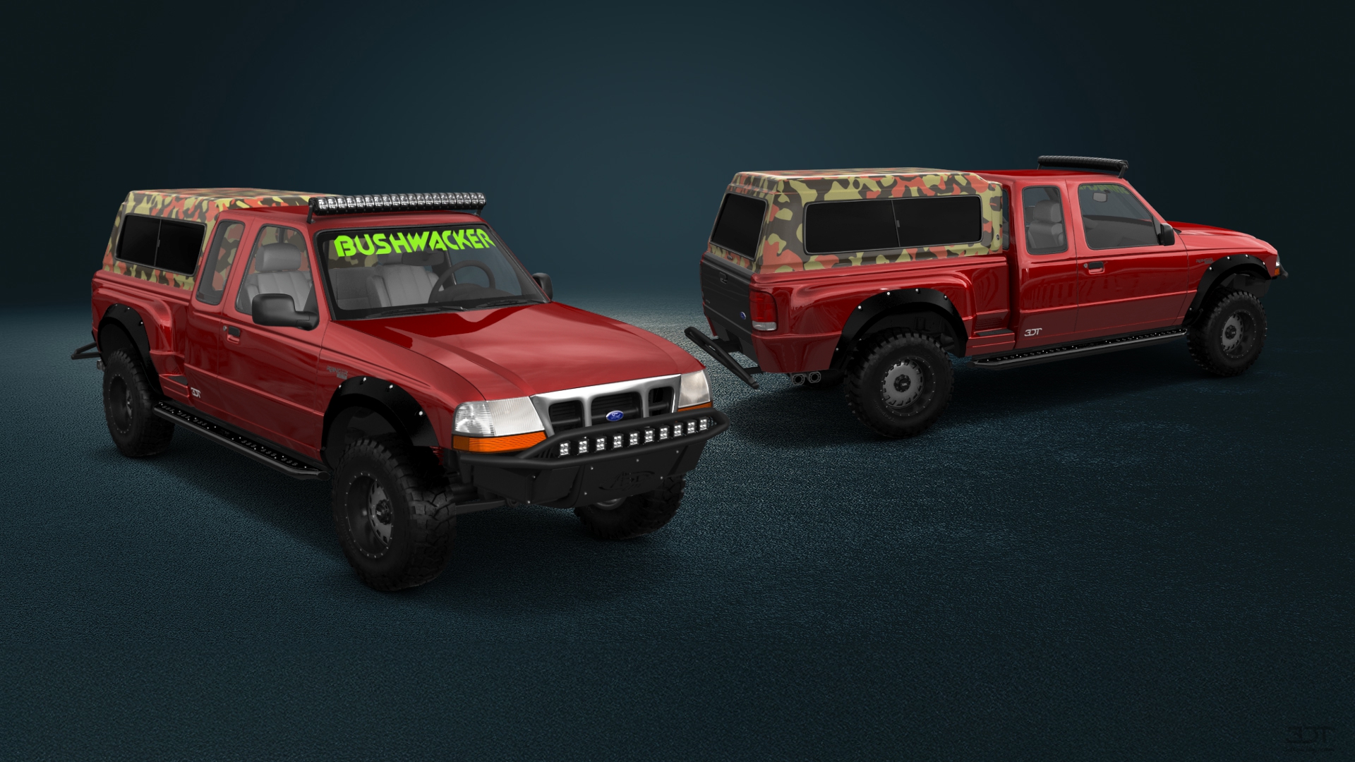 Ford Ranger Flareside 2 Door pickup truck 1998 tuning