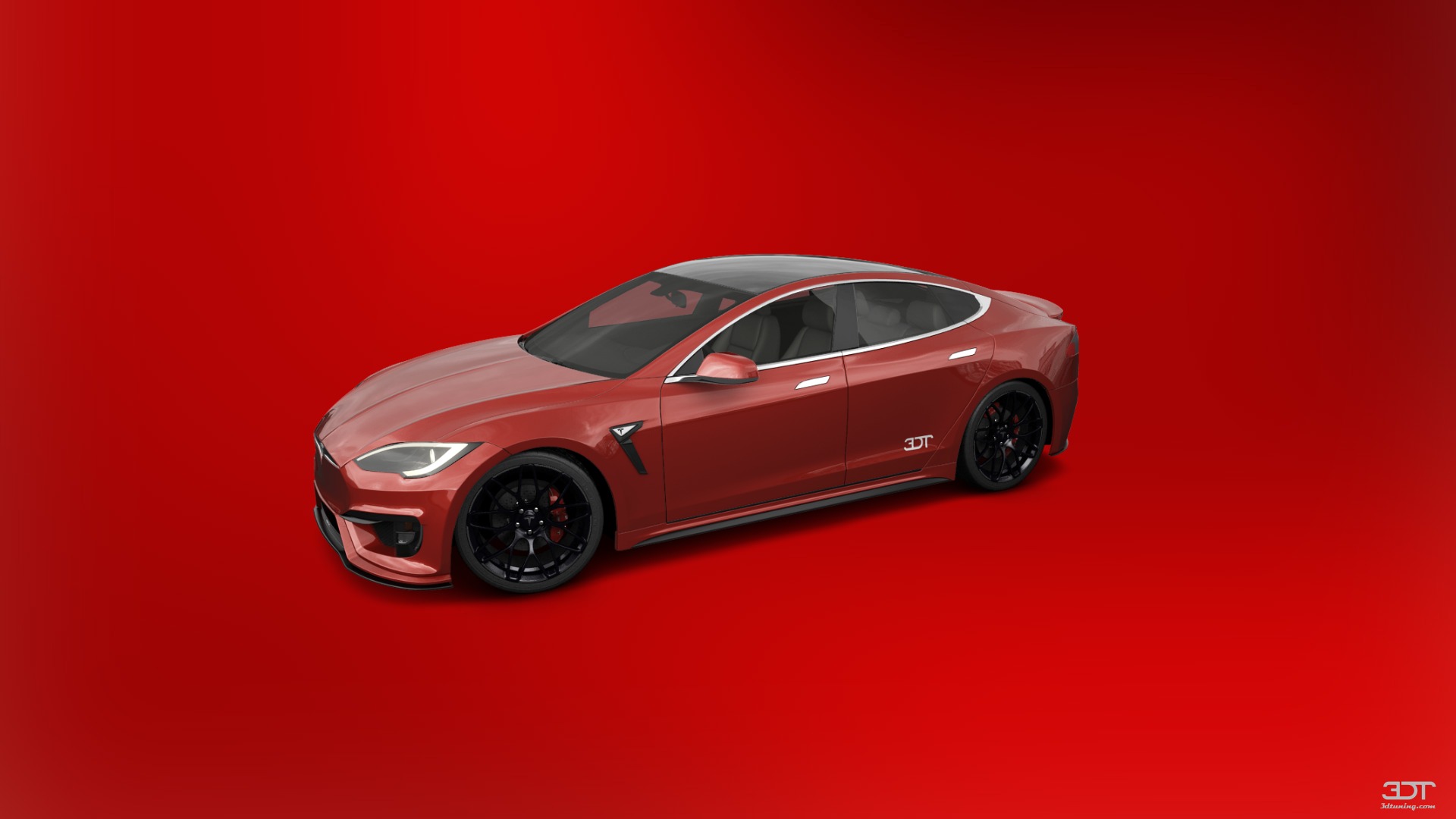 Tesla Model S 5 Door Liftback 2013 tuning