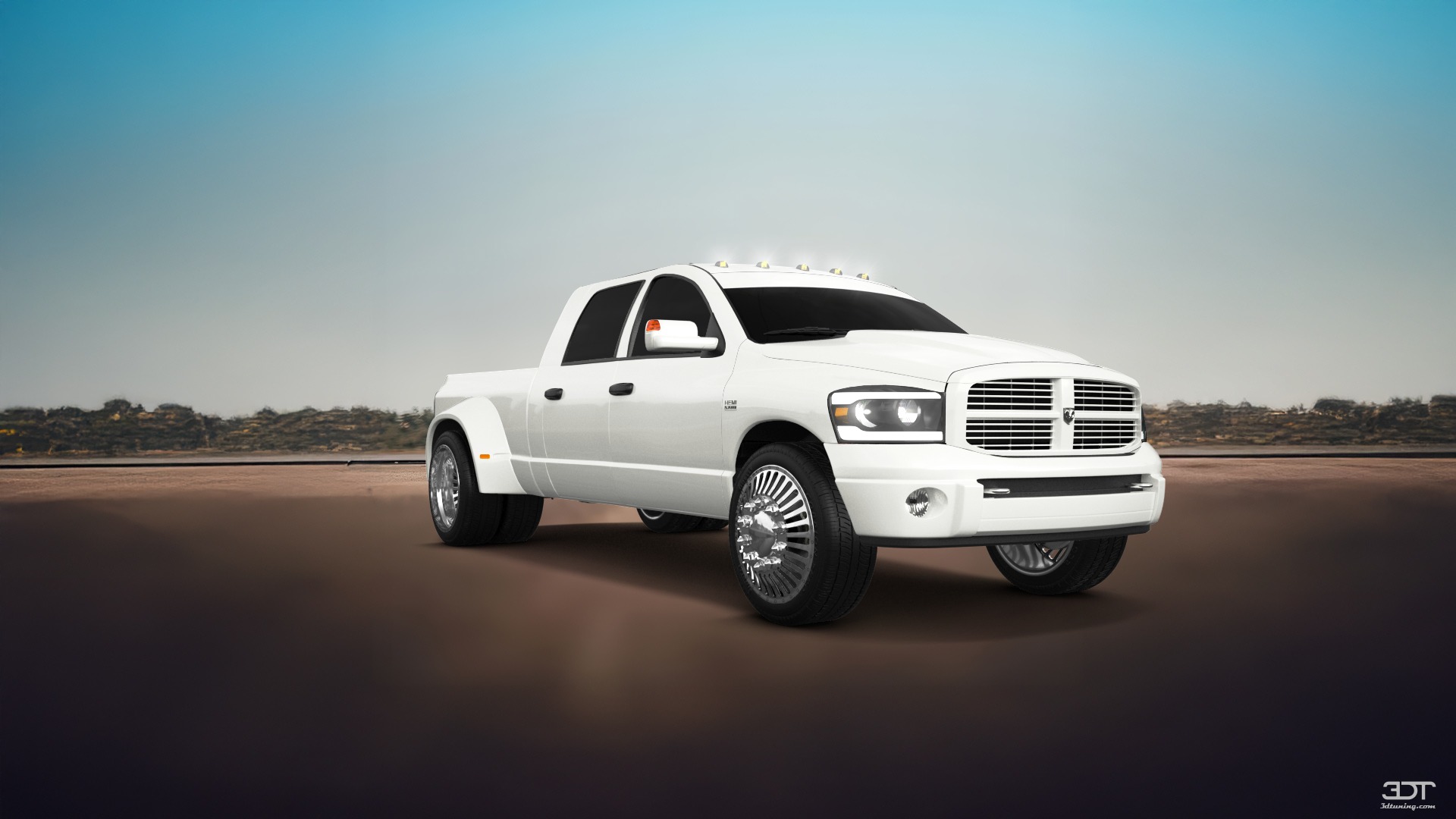 Dodge Ram 3500 Dually 4 Door pickup truck 2007 tuning