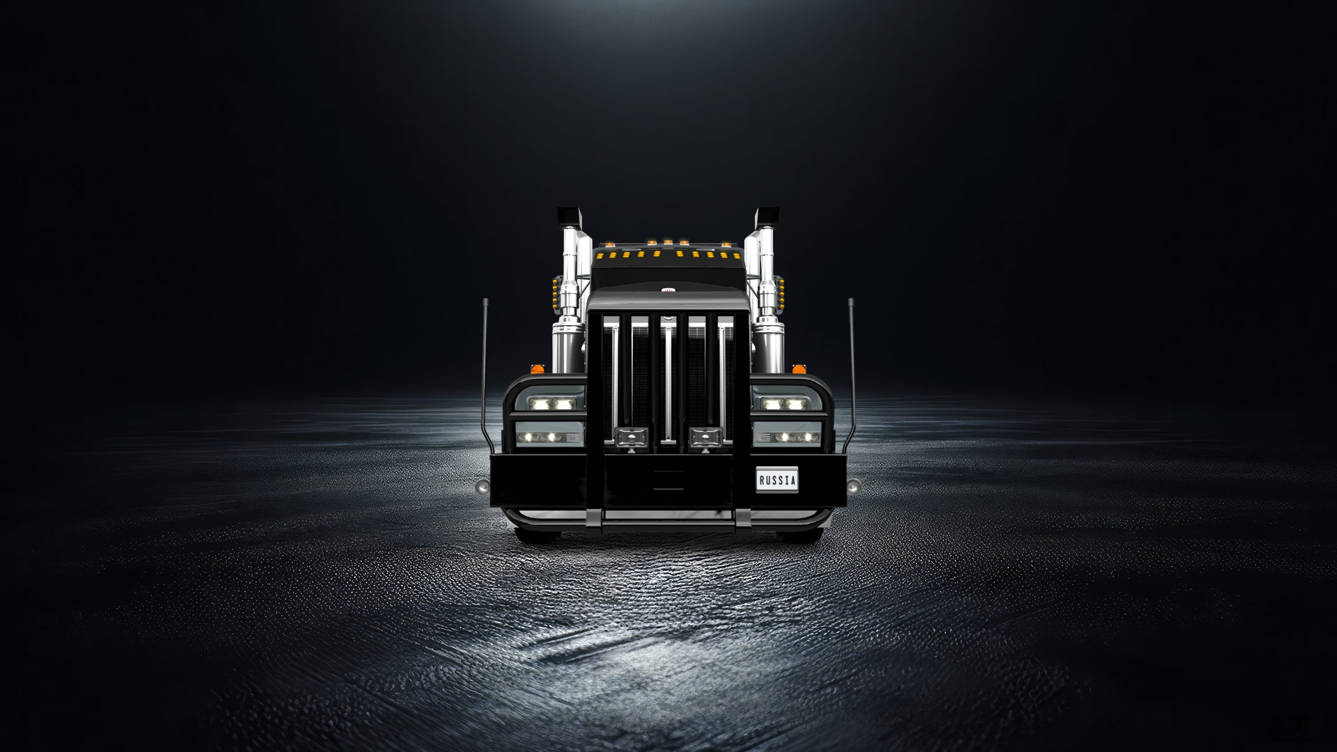 Kenworth W900 Sleeper Cab Truck 2015 tuning