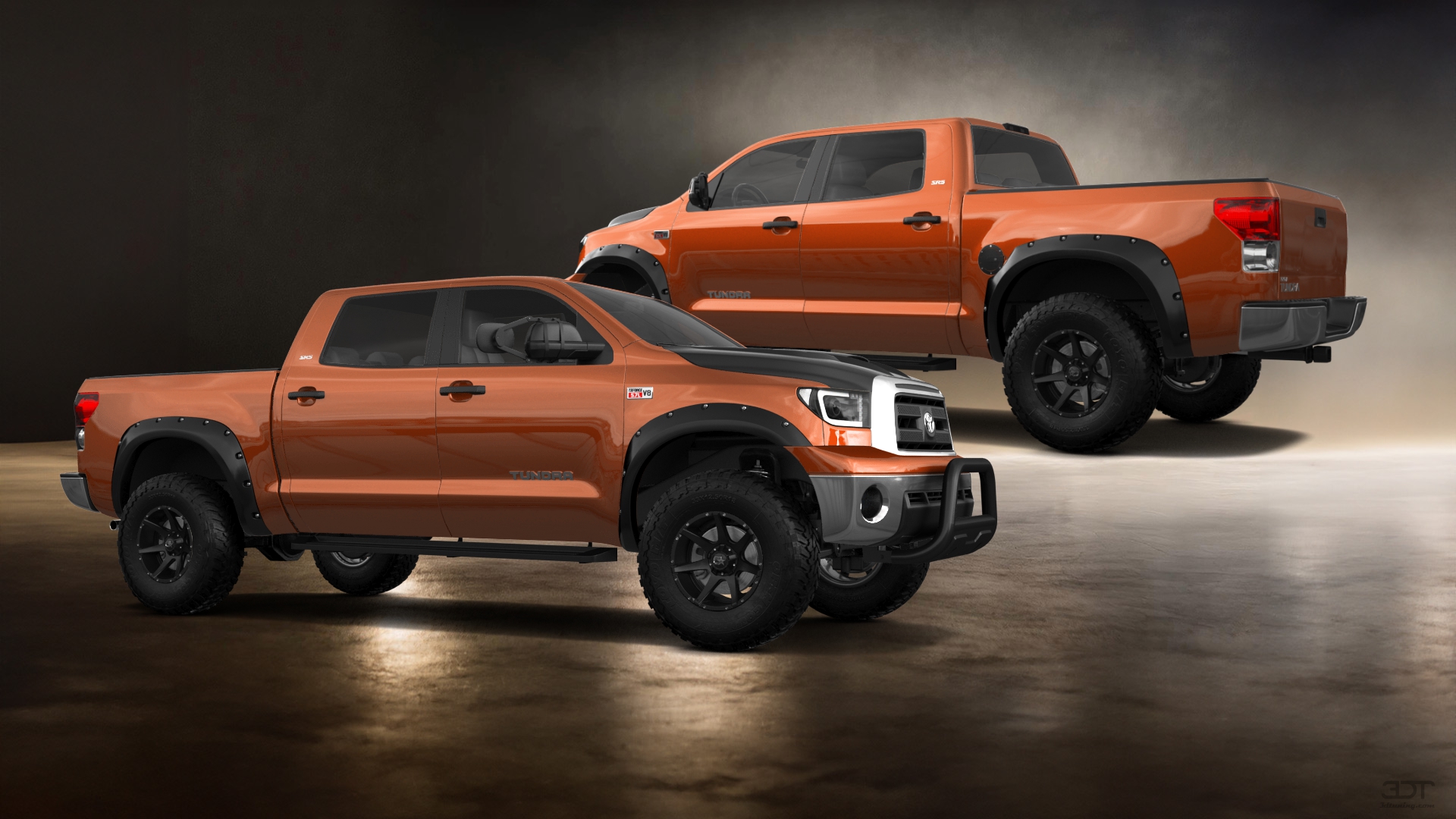 Toyota Tundra 5.5 ft box 4 Door pickup truck 2007 tuning