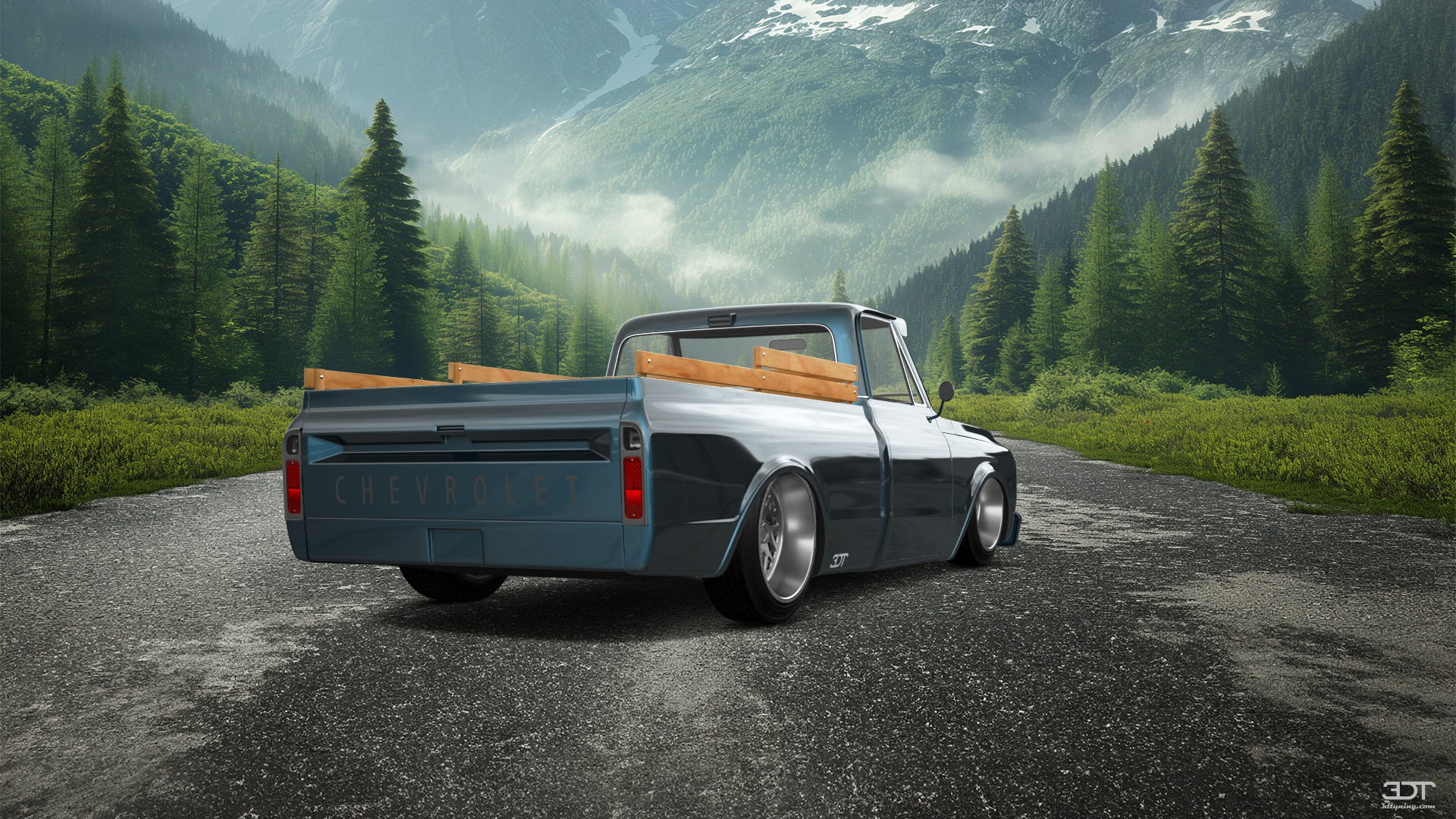 Chevrolet C-10 Cheyenne 2 Door pickup truck 1972