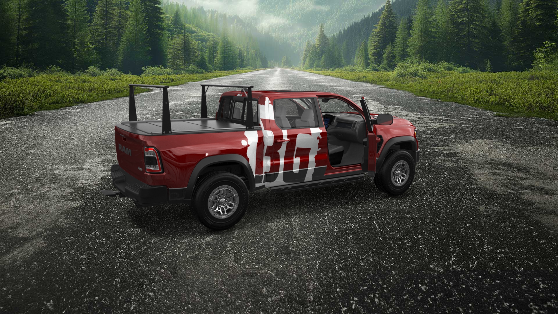 Dodge Ram 1500 TRX 4 Door pickup truck 2021 tuning