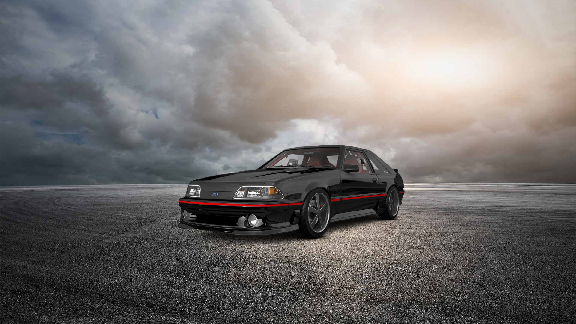 Ford Mustang 3 Door Hatchback 1988