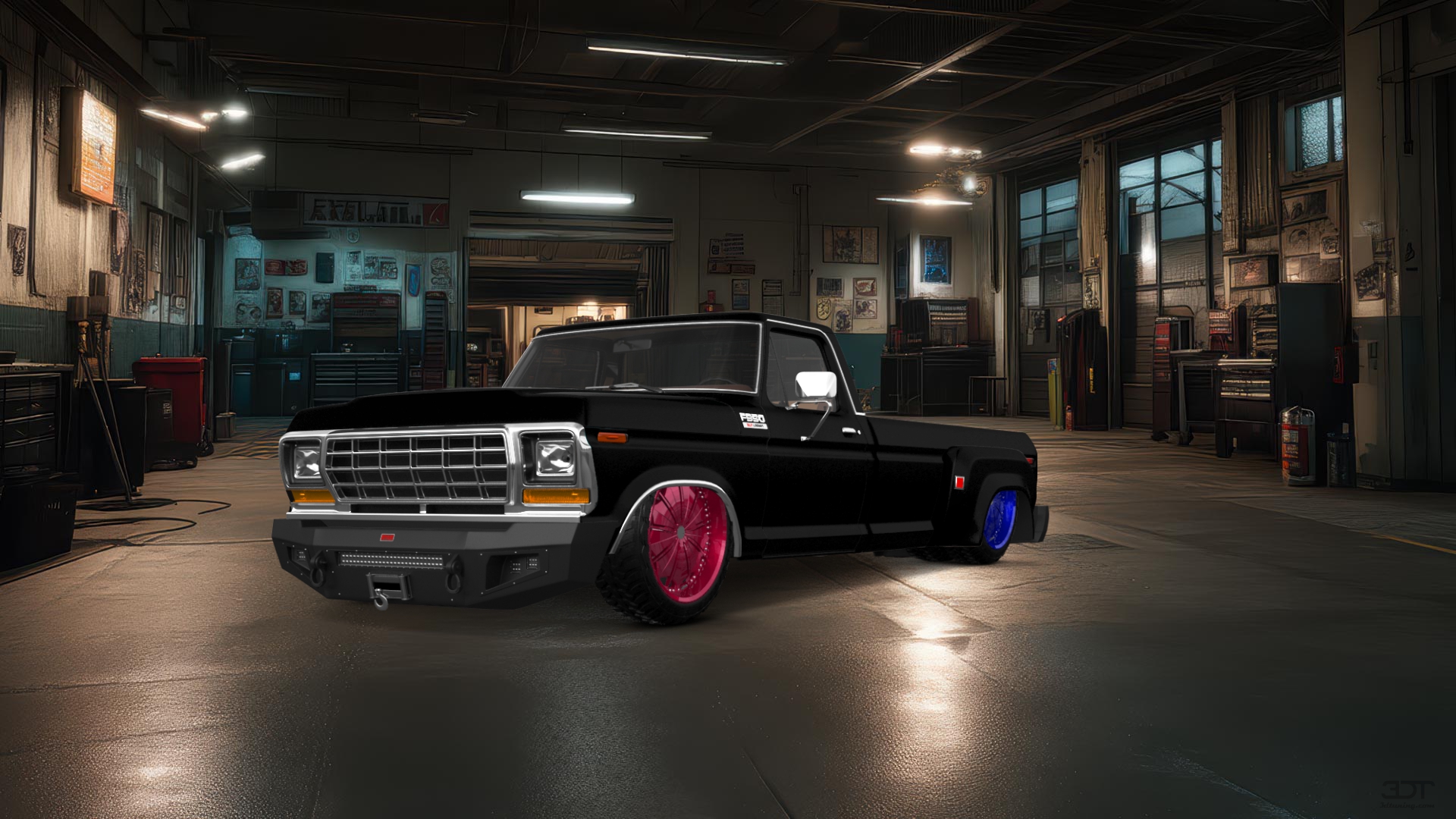 Ford F-350 Dually Regular Cab 2 Door pickup truck 1978 tuning
