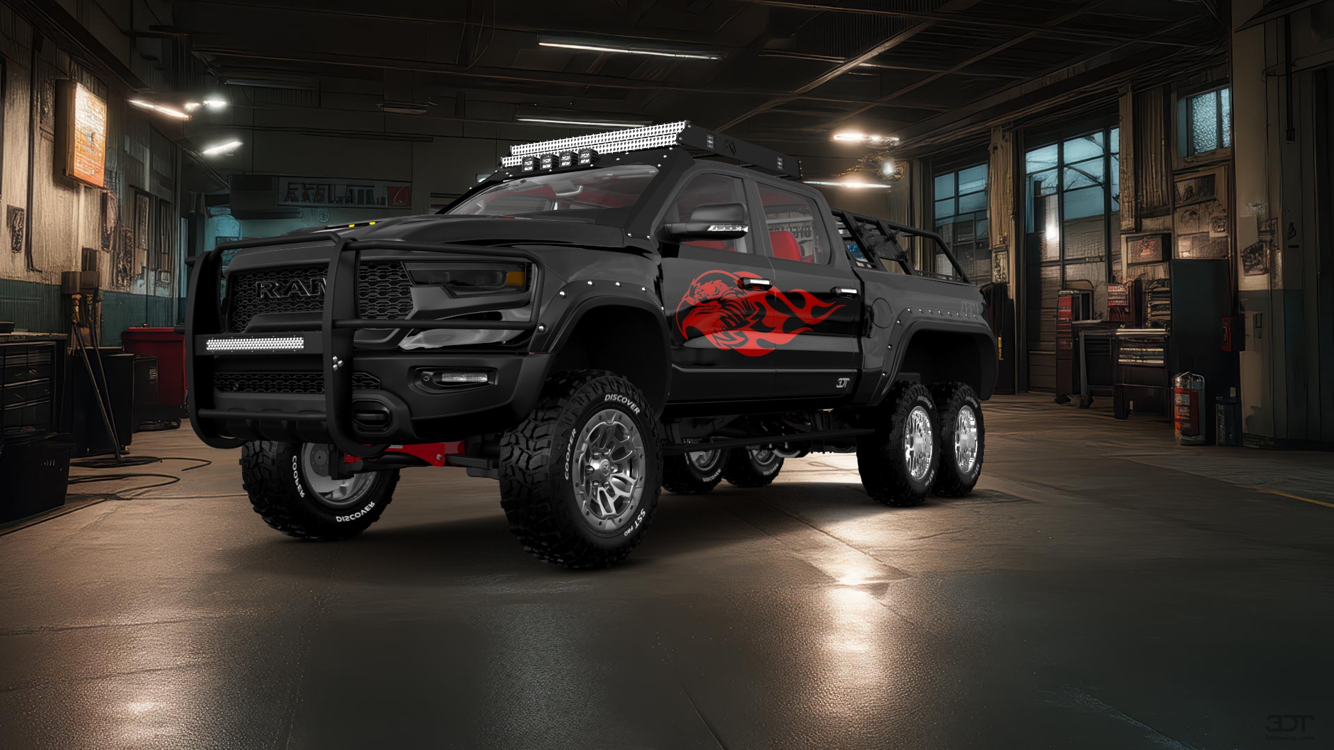 Dodge Ram Hennessey Mammoth 6X6 Truck 2021 tuning